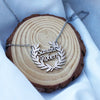 Personalized necklace with 2 first names
