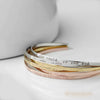 Personalized message bracelet