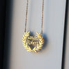 Personalized necklace with 2 first names