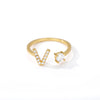 Bague personnalisée Initiale