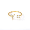 Bague personnalisée Initiale