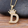 Collier pendentif Initiale