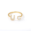 Bague personnalisée Initiale