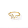 Bague personnalisée Initiale