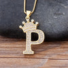Collier pendentif Initiale