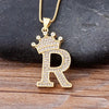 Collier pendentif Initiale