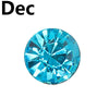 Anello personalizzato con due nomi e pietra portafortuna