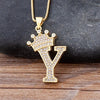 Collier pendentif Initiale