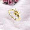 Anello personalizzato con orecchio di gatto