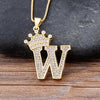 Collier pendentif Initiale