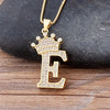 Collier pendentif Initiale