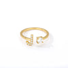 Bague personnalisée Initiale