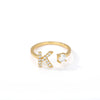 Bague personnalisée Initiale