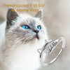 Anello personalizzato con orecchio di gatto