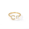 Bague personnalisée Initiale