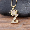 Collier pendentif Initiale