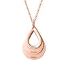 Collier personnalisé 3 prénoms