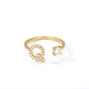 Bague personnalisée Initiale