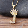 Collier pendentif Initiale