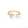 Bague personnalisée Initiale