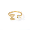 Bague personnalisée Initiale