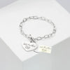 Bracelet cœur message