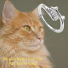 Anello personalizzato con orecchio di gatto