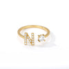 Bague personnalisée Initiale