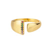 Rainbow Initial Ring