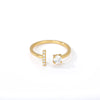 Bague personnalisée Initiale
