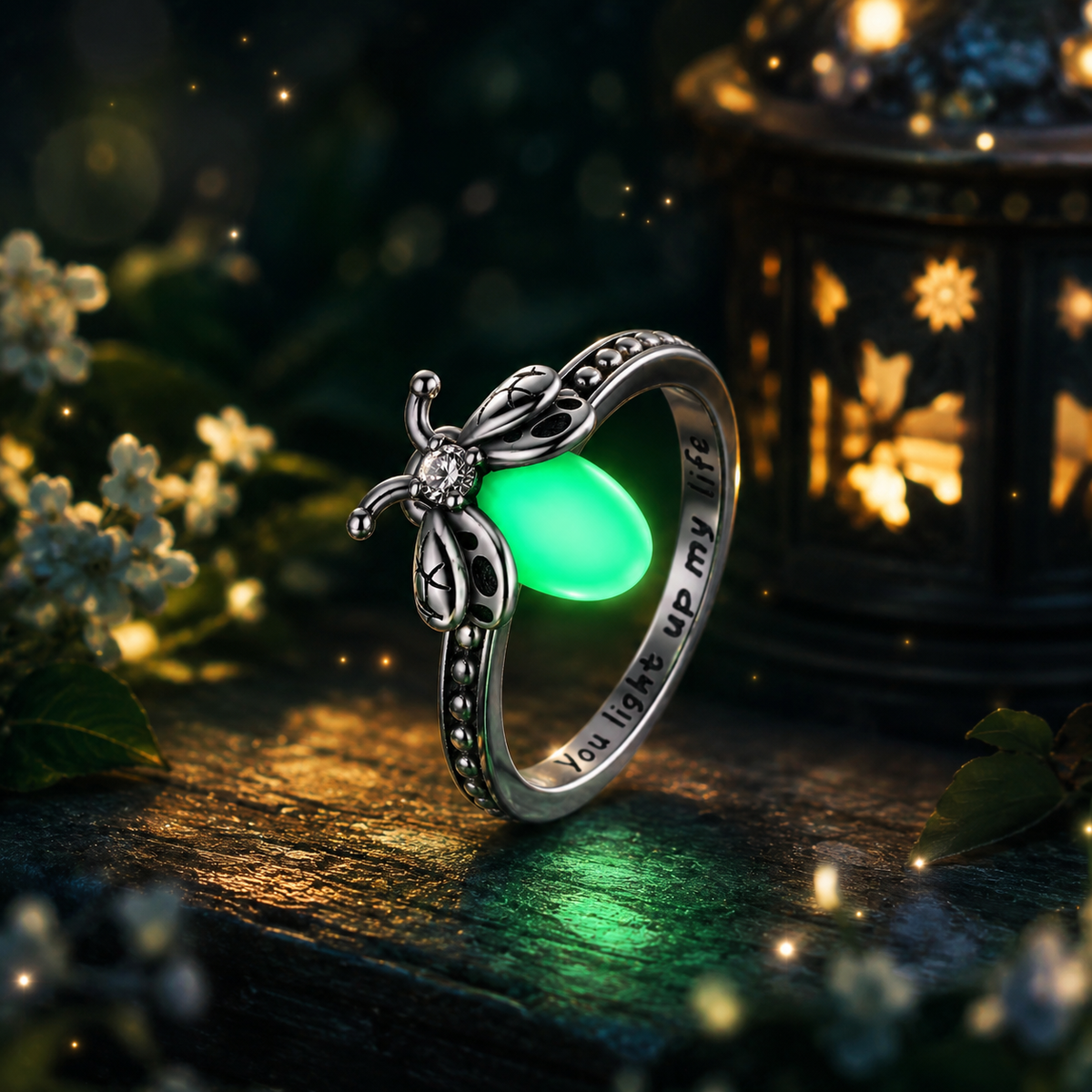 Bague Luciole Lumineuse