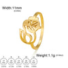 Bague chat endormi