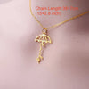 Personalized Umbrella Necklace