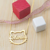 Personalized Kitty Necklace