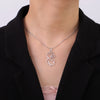 Collier Chat élégant