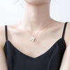 Collana con lettera e messaggio