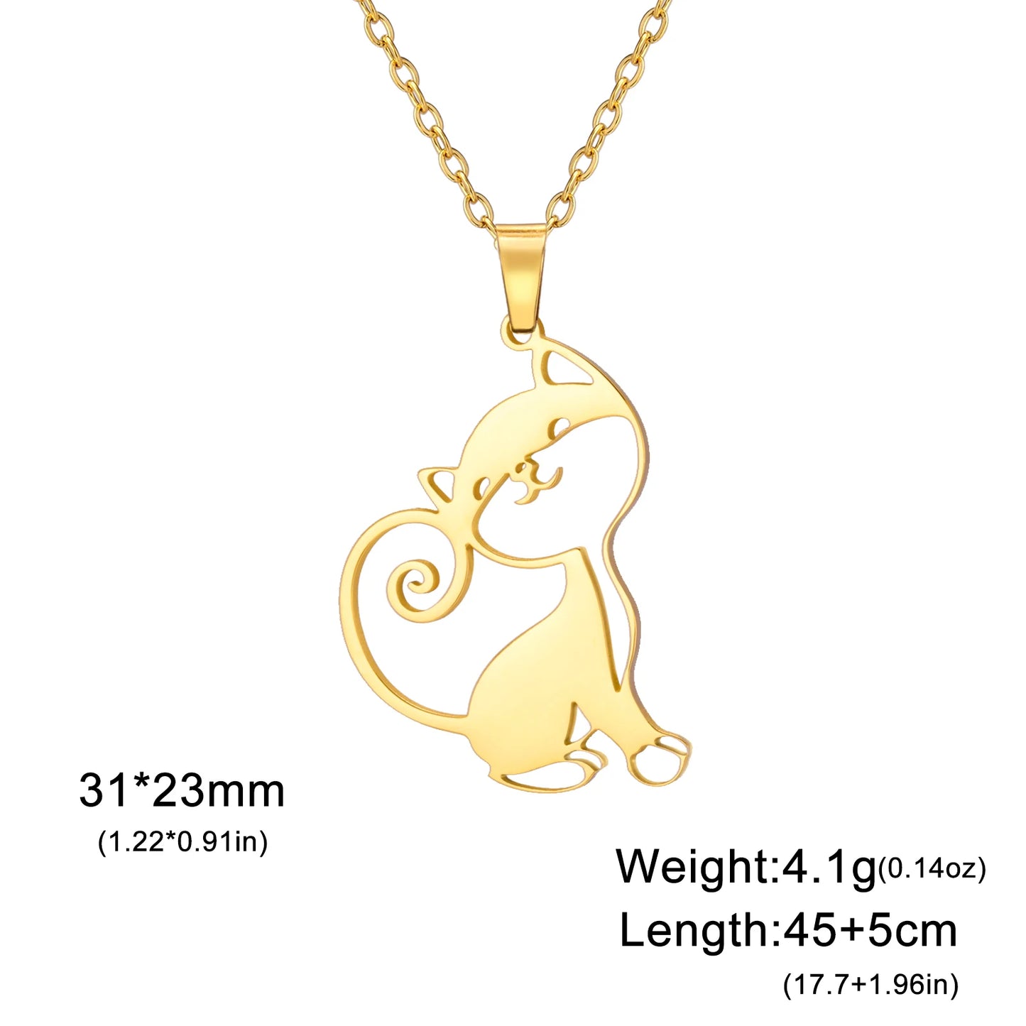 Collier Chat kawaii
