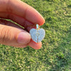 Collana con messaggio personalizzato con ali d'angelo