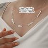 Personalized name necklace