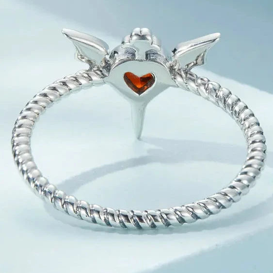 Bague Cœur de feu