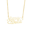 Collier personnalisé 2 noms