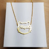 Personalized Kitty Necklace
