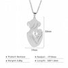 Collana personalizzata "I love mama"