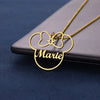Personalized Minnie Ear Necklace