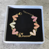 Bracelet prénom personnalisé cœur