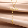 Collier personnalisé ailes d’ange