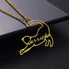 Collier personnalisé chat