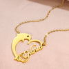 Personalized Dolphin Necklace
