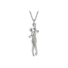 Collana amanti intrecciati