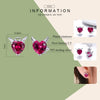 Boucles d’oreilles Angel or Devil Heart